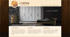 Desktop Screenshot of devetas.com